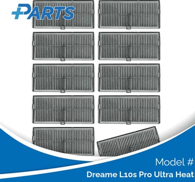 Dreame L10s Pro Ultra Heat Filters (10 Stuks, Plus.Parts® alternatief voor RHF14)
