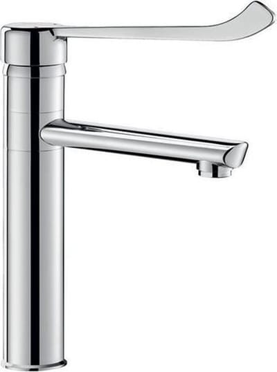 Mechanische wastafelmengkraan hoogte 165 mm