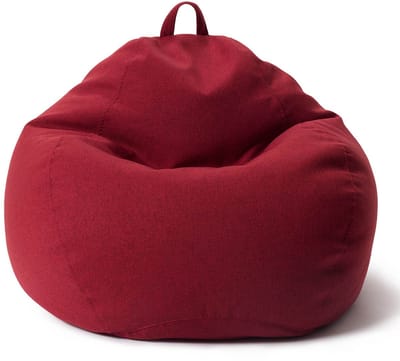 Lumaland Comfort Line Indoor Zitzak XXL - 100x120x50cm / 315l - Rood