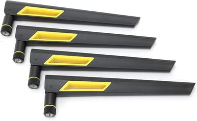Router Antenne - WLAN Antenne Versterker Antenne - Signaal Verbeteren - 10DBI Dualband - 20 cm - Zwart