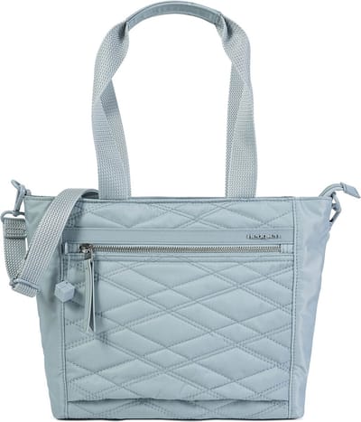 Hedgren Schoudertas Inner City Zoe Tote New Quilt Pearl Blue Lichtblauw