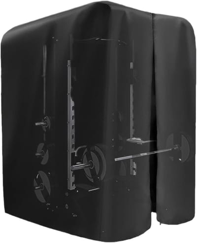 Pull Up Bar Station Hoes - Fitnessrek Beschermhoes - Apparatuur Beschermen - Waterdicht Stofdicht - 105x175x185 cm - Zwart