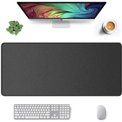 XXL gaming muismat bureauonderlegger 88,9 x 38 cm, waterdichte en antislip muismat voor kantoor