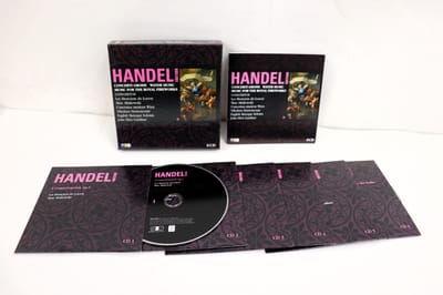 CD MARC MINKOWSKI NIKOLAUS HARNONCOUR Handel Concerti Grossi Water Musi 2564695517 TELDEC 2008 Europa Klassiek Gebruikt black