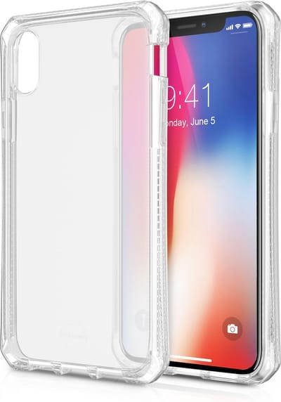 ITSkins Spectrum cover voor Apple iPhone X/Xs- Level 2 bescherming - Transparant