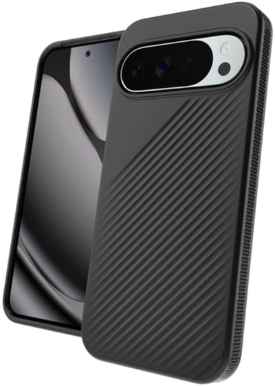 ZAGG Luxe Hoesje Geschikt voor Google Pixel 10 / Pixel 10 Pro - Grafeen Back Cover - 3M Valbescherming - Zwart