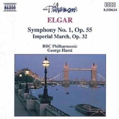 BBC Philharmonic Orchestra, George Hurst - Elgar: Symphony No.1 (CD)