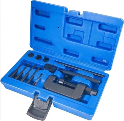 13 stuks kettingpons, kettingscheider, snijverdeler, fietskettinggereedschap, voor motorfiets, fiets, kettingbreker - ShopVlot