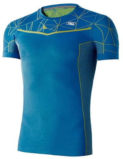 42k Running Lhotse T-shirt Met Korte Mouwen Blauw XL-2XL Man