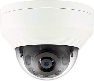 Beveiligingscamera Buiten - IP Camera Dome - Bewaking Huis - Vandaalbestendig Ontwerp - 1920 x 1080 Pixels - Ivoor