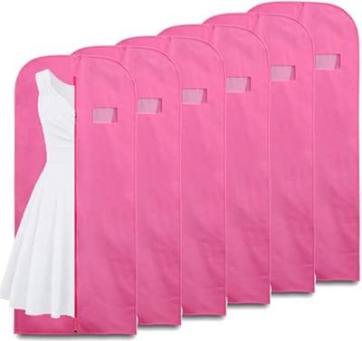 Ademende Kledinghoezen - Stofdichte Bescherming voor Kleding - 6 Stuks 60x138cm
