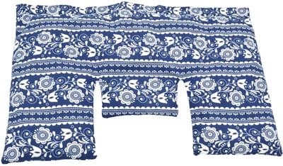 Dailygoods- Warmtekussen CE-gecertificeerd - Ergonomisch - Natuurlijke Tarwevulling - Wasbare Katoenen Overtrek - Compact voor Nek/Rug/Buik