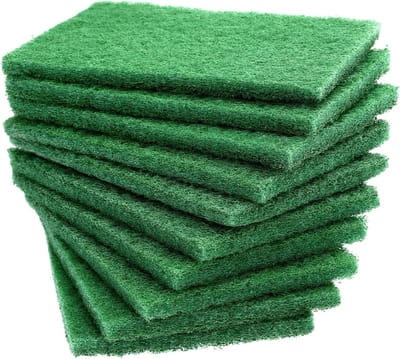 10 Stuks Scrub Pads en Sponsen voor Afwassen - Zachte, Niet-Krasende Schoonmaakborstels voor Pannen en Keukenaccessoires, Duurzaam en Handzaam