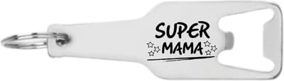Akyol - super mama flesopener - Mama - familie - cadeau - 105 x 25mm