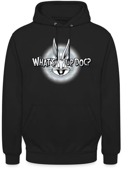 Looney Tunes Bugs Bunny What's Up Doc Hoodie Unisex