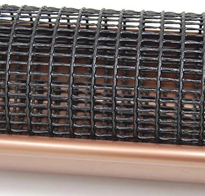 Buisnet voor Dakgoten - 1 meter, Set van 5 Stuks, Zwart