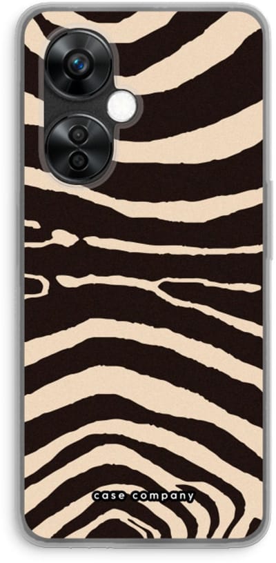 Case Company® - Hoesje geschikt voor OnePlus Nord CE 3 Lite hoesje - Arizona Zebra - Soft Cover Telefoonhoesje - Bescherming aan alle Kanten en Schermrand