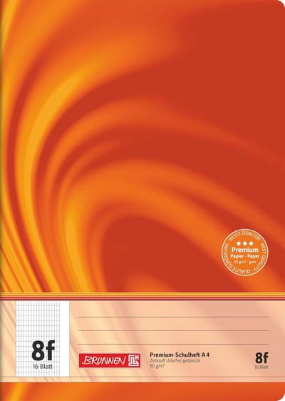 Schoolschrift A4 Geruit met Rand Liniatuur 8f voor School en Kantoor
