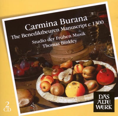 Carmina Burana (Studio Der Fruhen Musik)