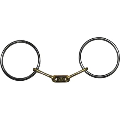 Mors dubbele breuken voor paard met palette Jump'In