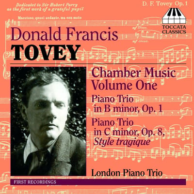 London Piano Trio - Tovey: Chamber Music Volume 1 (CD)