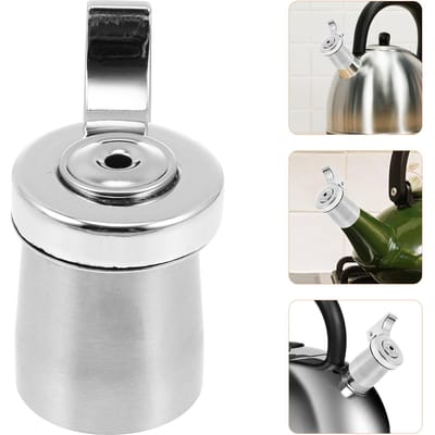 Remplacement Bip Bouilloire Bouche Bec Bouteille d'eau Alarme Ébullition Thé Sifflet Pièces Acier Inoxydable