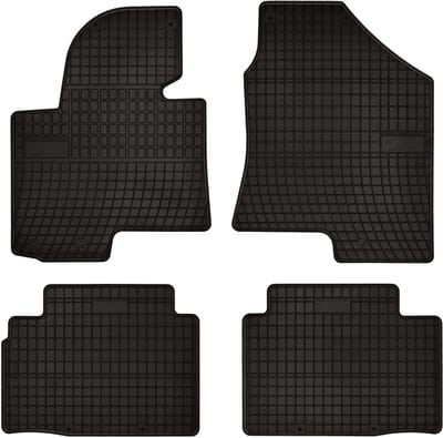 Wielganizator SolidPRO - Autovloermatten - Rubber - Zwart - Hyundai ix35 SUV (2009-2015)