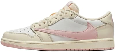 Jordan 1 Retro Low OG SP Travis Scott Shy Pink - Maat 41