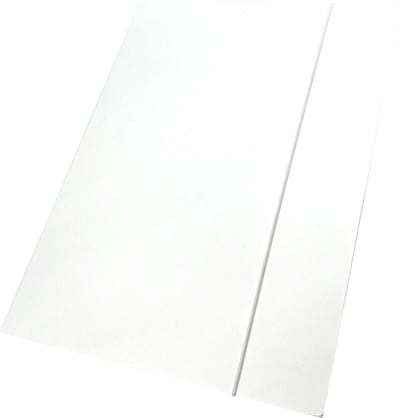 Interdruk Map met Elastiek A4+ Wit - Documentenmap 300g