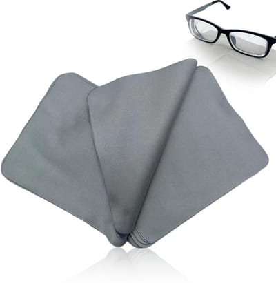 JHUBERS- Microvezel-Reinigingsdoek Set van 10 - 150 x 180 mm - Pluisvrij - Herbruikbaar - Hoogwaardig Microvezelmateriaal - Draagbaar en Schoon
