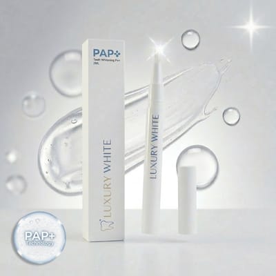 Luxury White PAP+ Whitening Pen - Tandenbleek Pen voor Wittere Tanden - Peroxidevrij - Gevoelige Tanden - 2ml