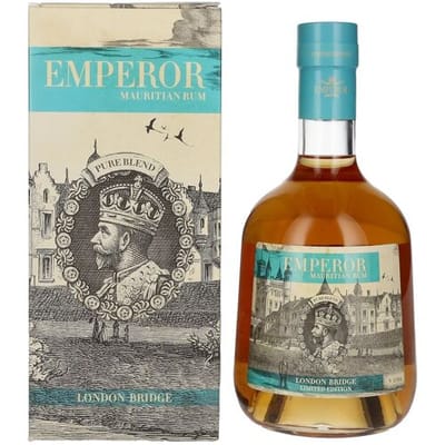 Keizer Rum Emperor Mauritian Rum LONDON BRIDGE Limited Edition 40% Vol. 0,7l in geschenkverpakking