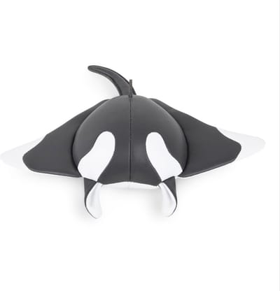 Zuny Manta Mito-Donkergrijs-Paperweight