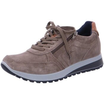 Veterschoen met rits Ara Taupe