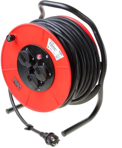 Kelfort Kabelhaspel er500(d) 33m 3 x 2.5mm²