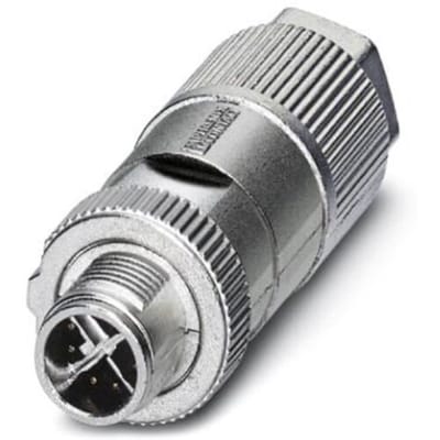 Phoenix Contact 1411043 Sensor/actuator connector M12 Aantal polen (sensoren): 8 Stekker, recht 1 stuk(s) Piece