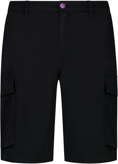 No Excess Short cargo twill black