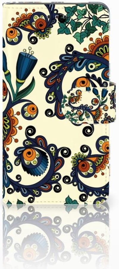 Wallet Case Nokia 7 Barok Flower