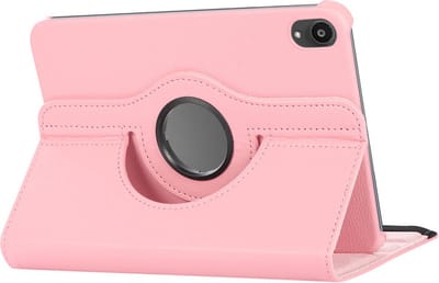 Draaibare Tablet Hoes - Geschikt voor iPad Mini Hoes 6e Generatie (2021) - Licht Roze
