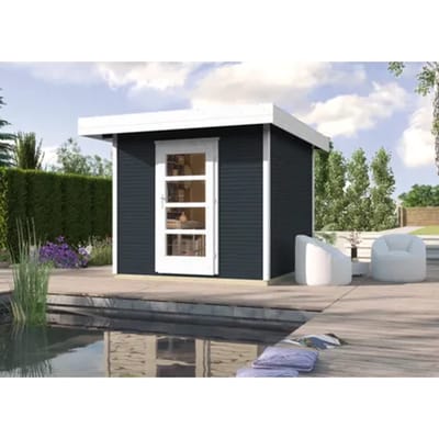 Weka Tuinhuis 172 - Antraciet - 235x241cm - 12,2 M³