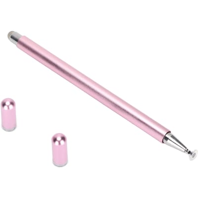 Styluspennen 2 in 1 Nauwkeurige Controle Aluminiumlegering Hoge Duurzaamheid Slimme Touchpen roze