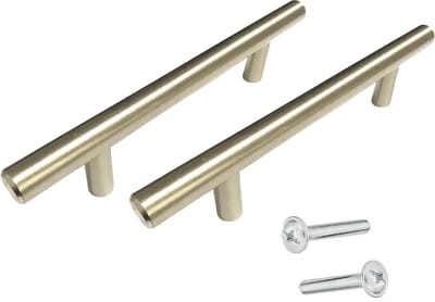 2X Handgreep 128mm RVS Denver – Greepjes - Handgreep - Handgrepen keukenkastjes - Handvatten - Meubelgreep RVS - Handgrepen voor deurtjes