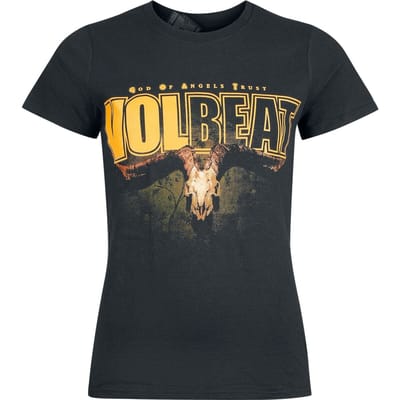 Volbeat T-shirt - God Of Angels Trust - M tot 3XL - voor Vrouwen - zwart
