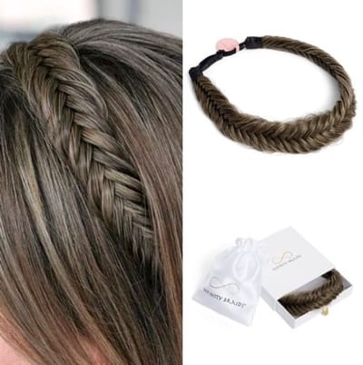 Infinity Braids - Jolie Fishtail Braid - Haarband - Haarband Dames - Haarbanden - Haarband Meisje - Jolie Atomic Punch
