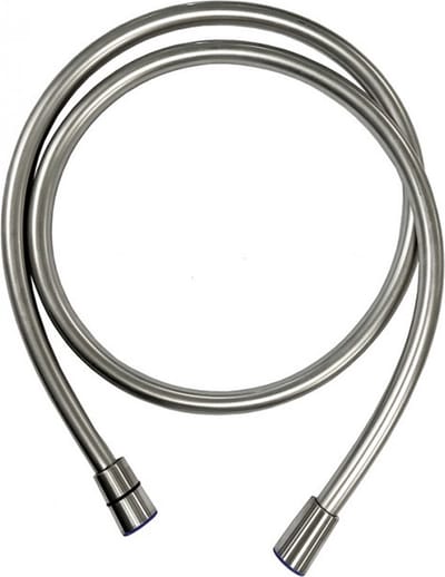Wiesbaden Smooth Hydro Luxe kunststof RVS look doucheslang 150Cm