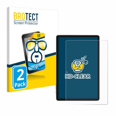 BROTECT - Screenprotector voor Blackview Tab 7 WiFi - Folie Beschermfolie transparant 2 Stuks