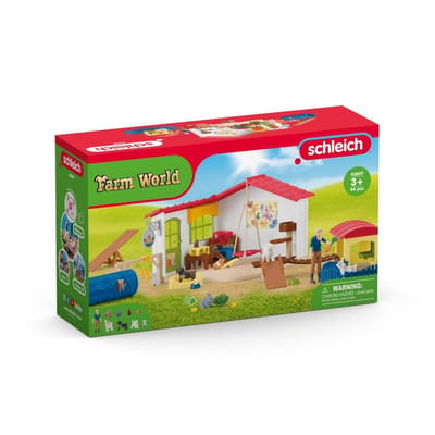 schleich FARM WORLD - Dierenhotel - Boerderij Speelgoed, Hotel - 42607