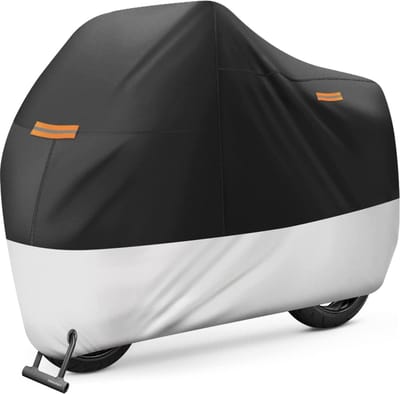 Vaxiuja Motorhoes van Hoogwaardig Materiaal -XXL Motorhoes -Universeel Motor / Scooter - Waterdicht 210D Oxford -Motor Hoes - Scooter Hoes - 245 x 105 x 125 cm