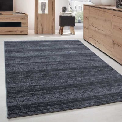 Woonkamerkleed of modern, jeugdig design, kortpolig antracietgrijs 160x230 cm