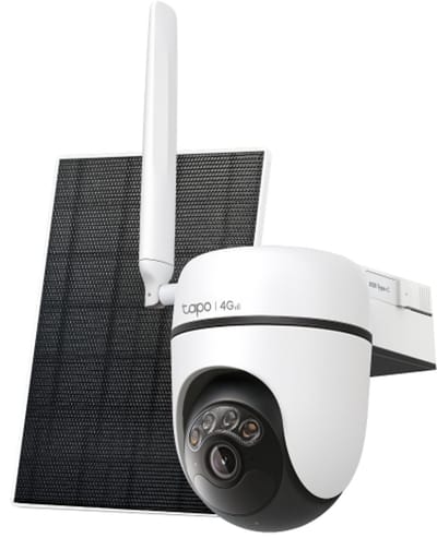 Tapo C615G KIT - beveiligingscamera buiten - Solar - 4G LTE camera - 2K 3MP - AI tracking - IP65